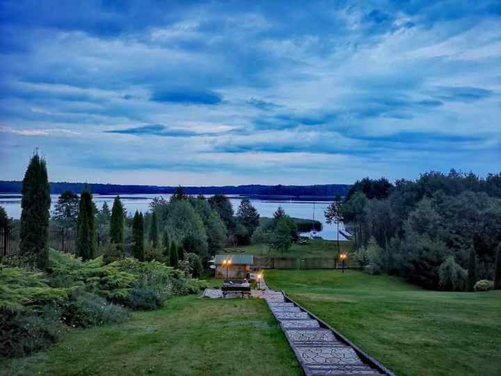 Willa Dabrowa Dąbrówno Exteriér fotografie